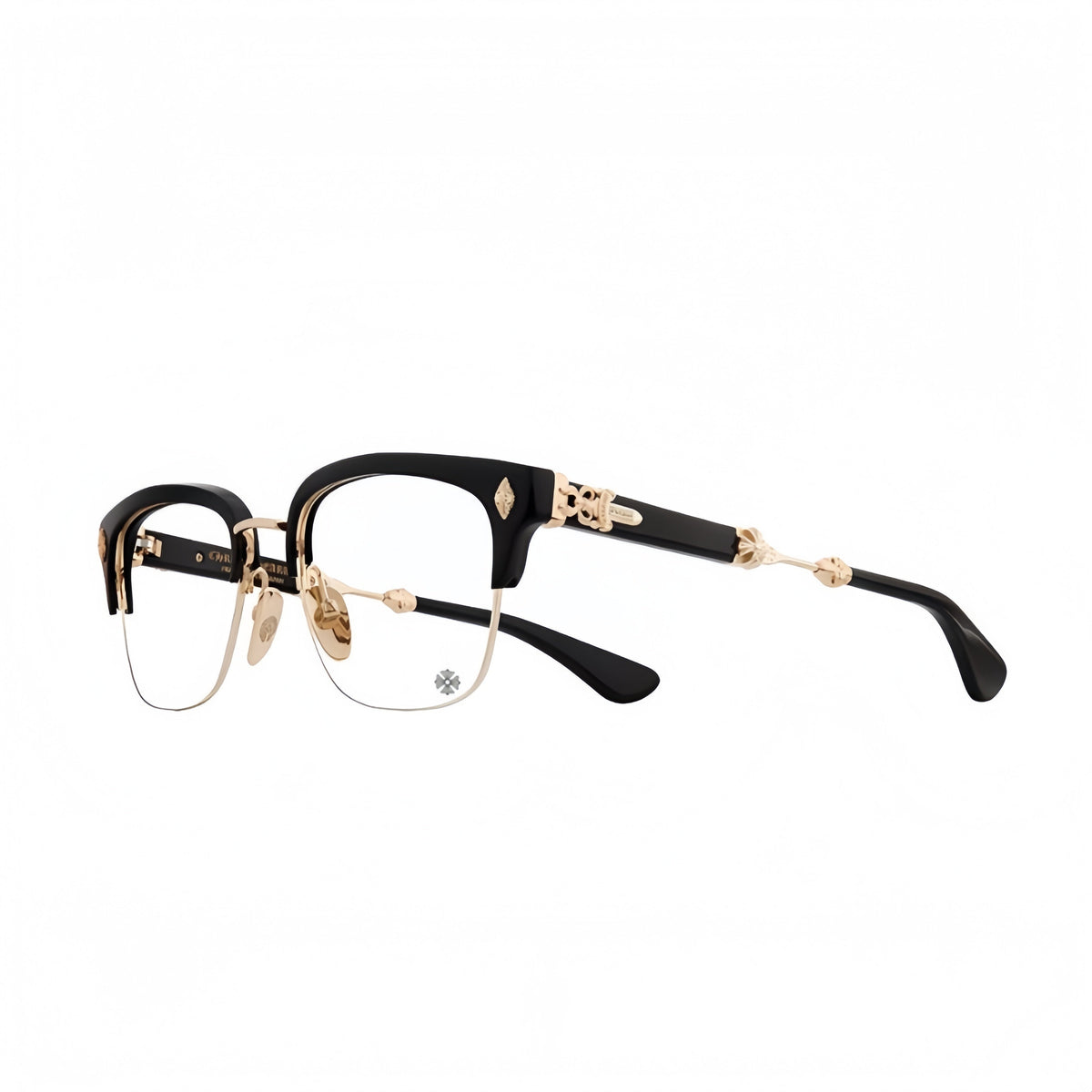 Chrome Hearts Evagilist Diamond BK/SS Glasses — view 1