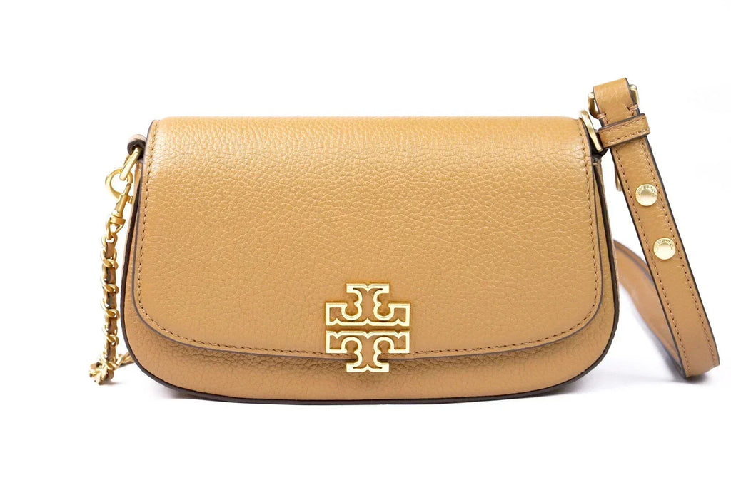 Tory Burch Crossbody Bag - Brown Leather — view 1