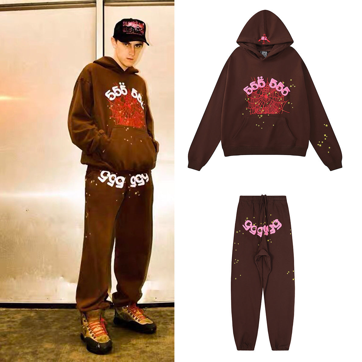 Sp5der Hoodie Suit — view 1