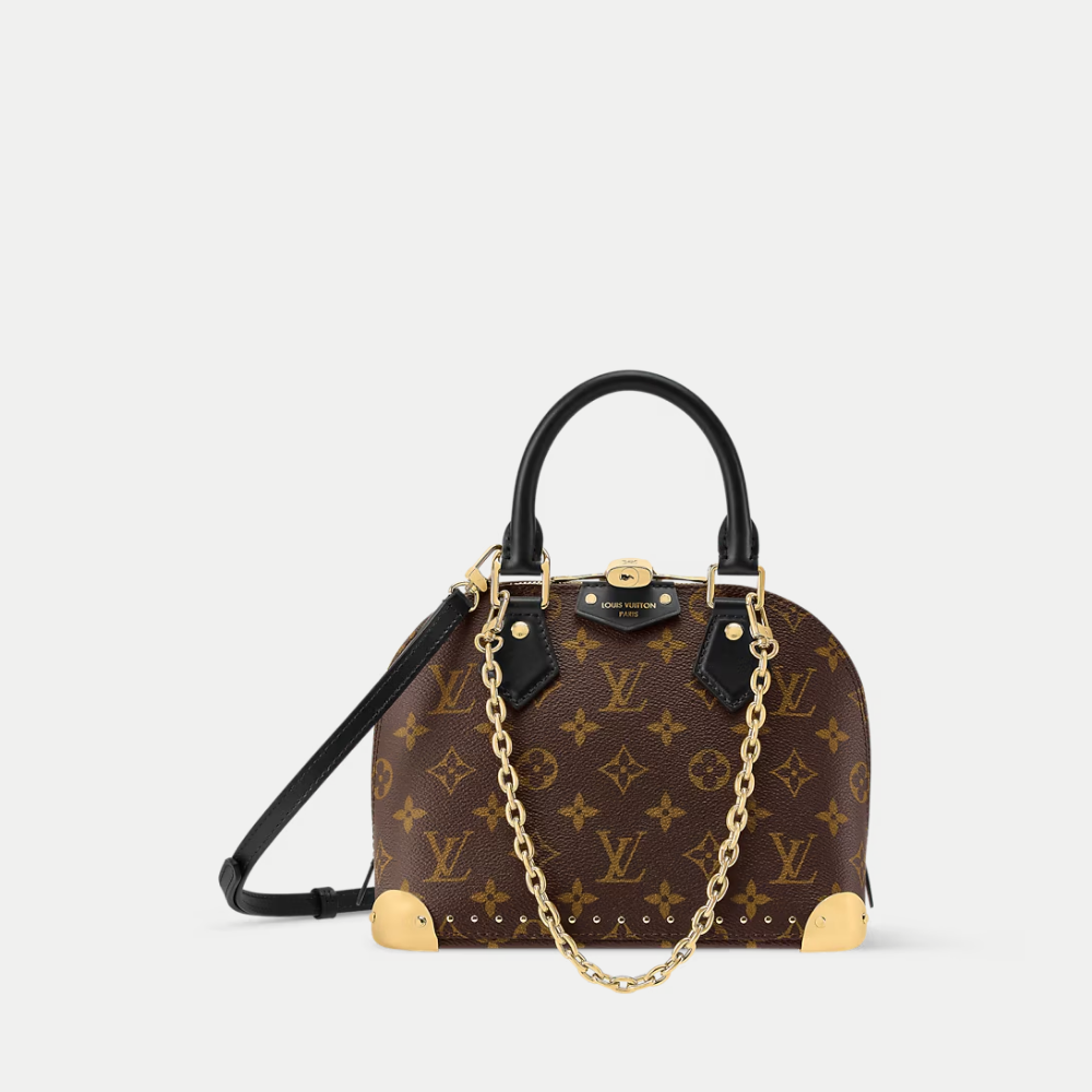 LV Alma Trunk BB Handbag - Brown — view 1