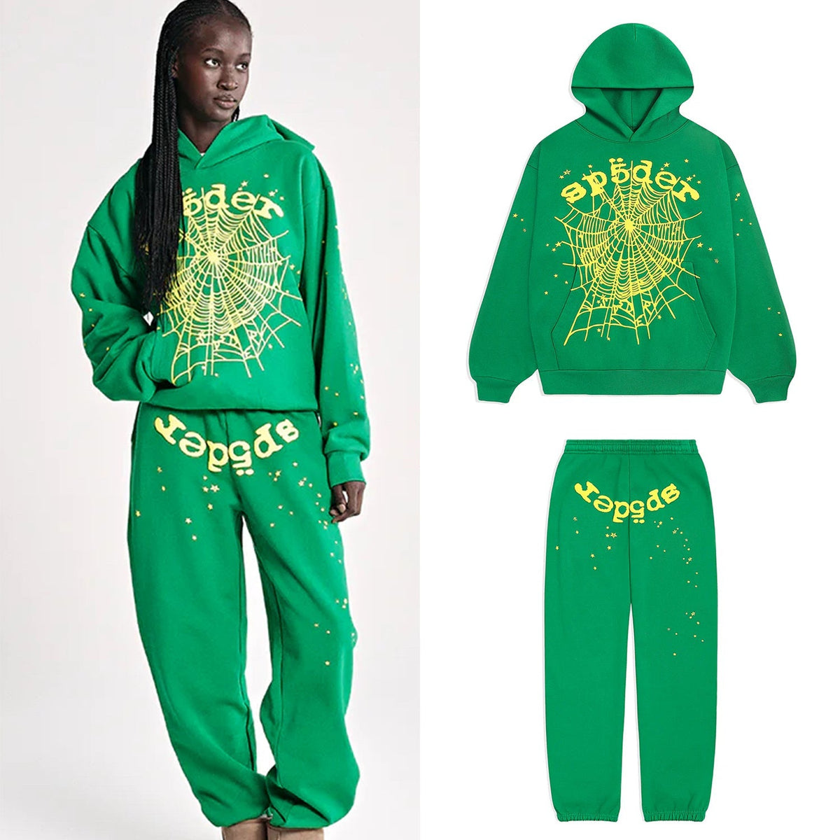 Sp5der Hoodie Suit — view 30