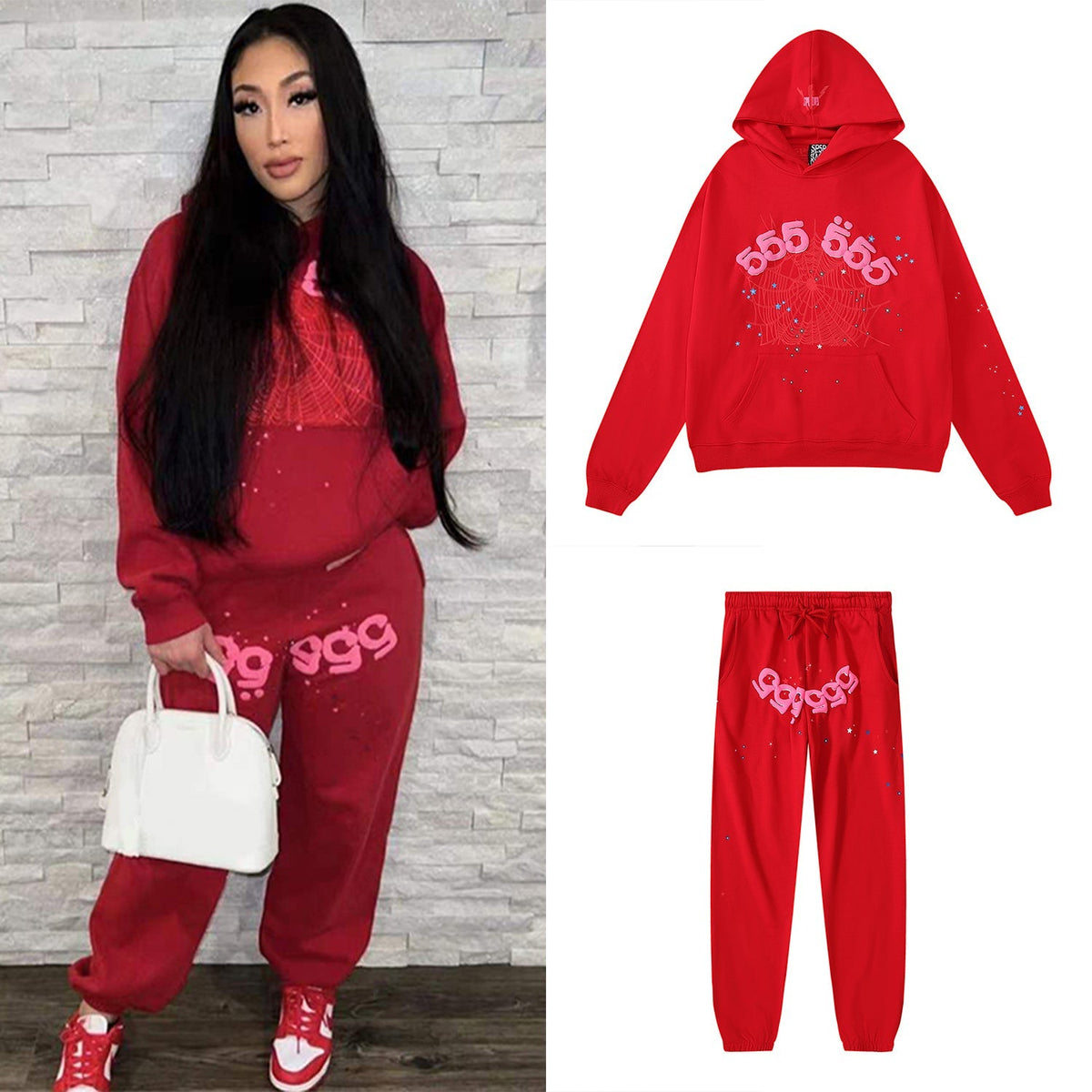 Sp5der Hoodie Suit — view 1