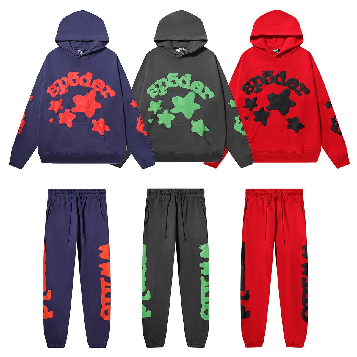 Sp5der Hoodie Suit — view 1