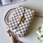 Louis Vuitton Croisette Damier Azur Handbag — view 2
