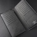 Louis Vuitton Brazza Wallet – Damier Graphite Canvas Long Bifold (N62665) - Black & Grey Damier Graphite — view 1