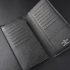 Louis Vuitton Brazza Wallet – Damier Graphite Canvas Long Bifold (N62665) - Black & Grey Damier Graphite — view 1