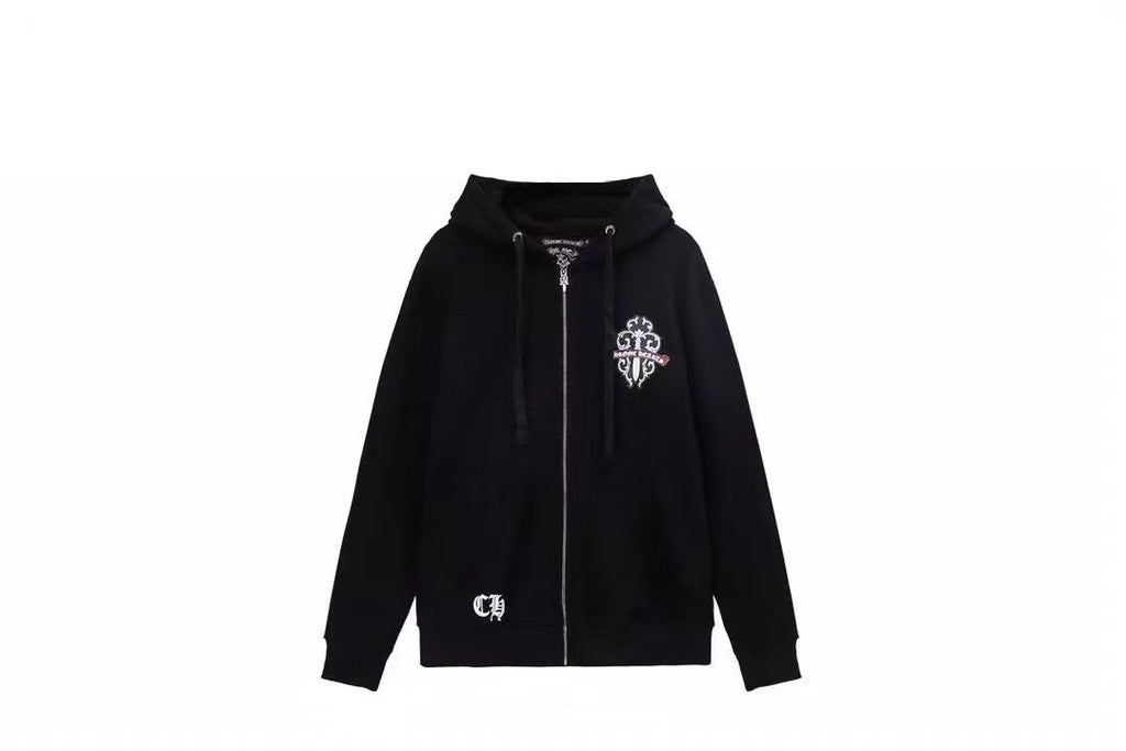 Chrome Hearts New Zip Up Hoodie -834 — view 2