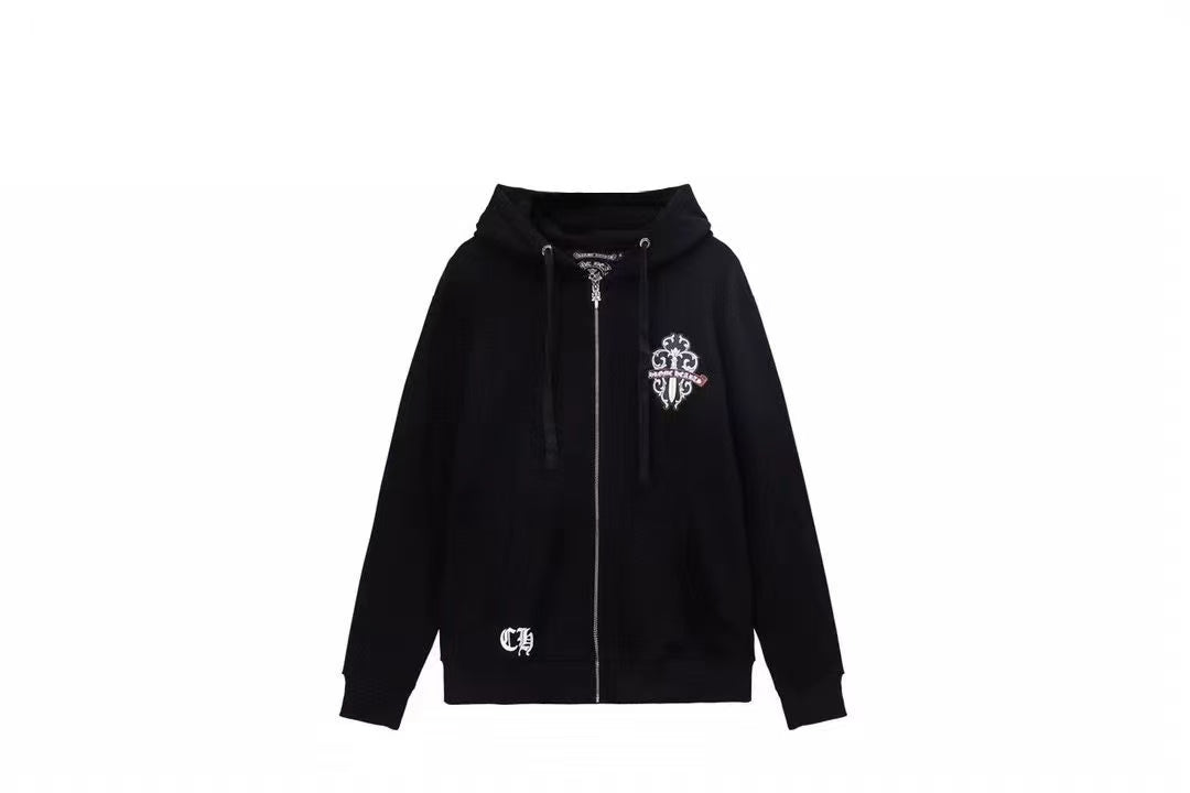 Chrome Hearts New Zip Up Hoodie -834 — view 2
