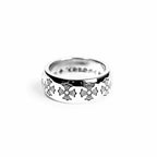 Chrome Hearts ETCHED PLUS BAND RING 2 — view 3