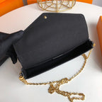 Louis Vuitton Félicie Pochette Black — view 7