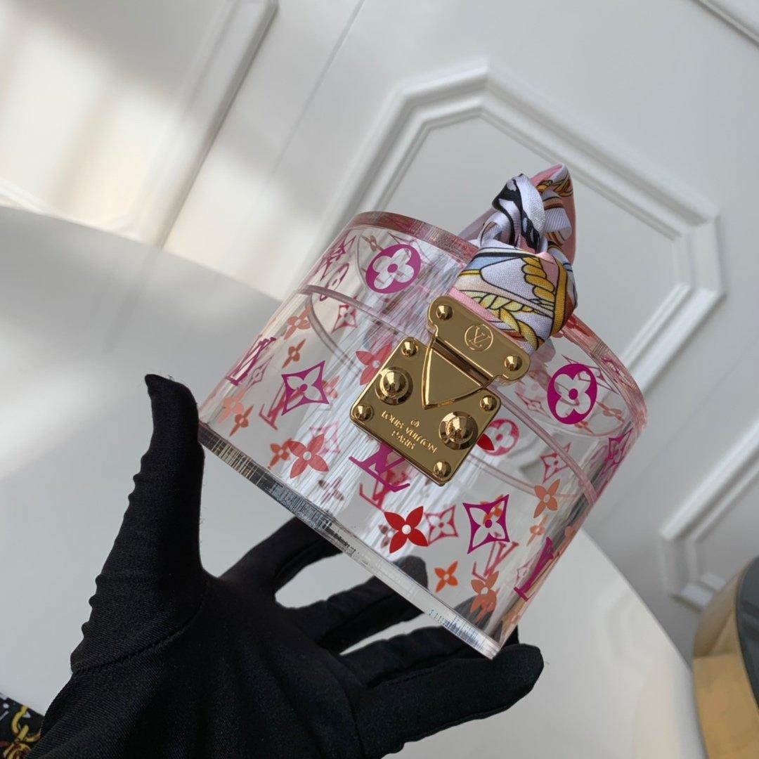 Louis Vuitton Scott Transparent Monogram Jewelry Box — view 1