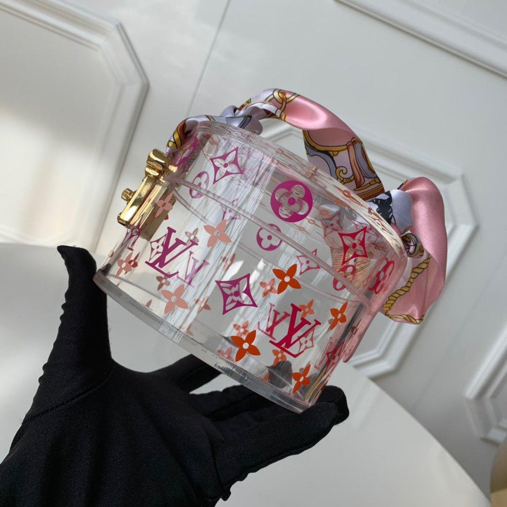 Louis Vuitton Scott Transparent Monogram Jewelry Box — view 2