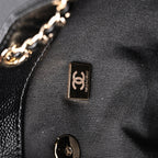 Chanel Duma Backpack – Black Quilted Lambskin with Gold-Tone Hardware (24A Collection) — view 9