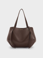 Xl Calla Tote Bag - Espresso Brown — view 4