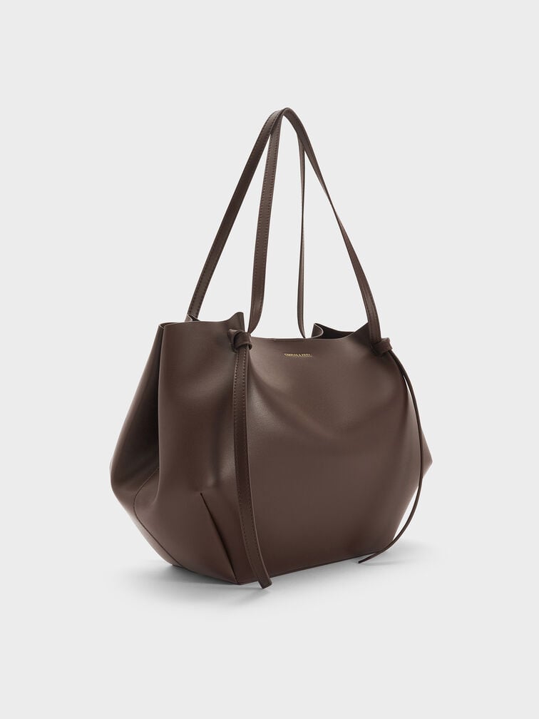 Xl Calla Tote Bag - Espresso Brown — view 3