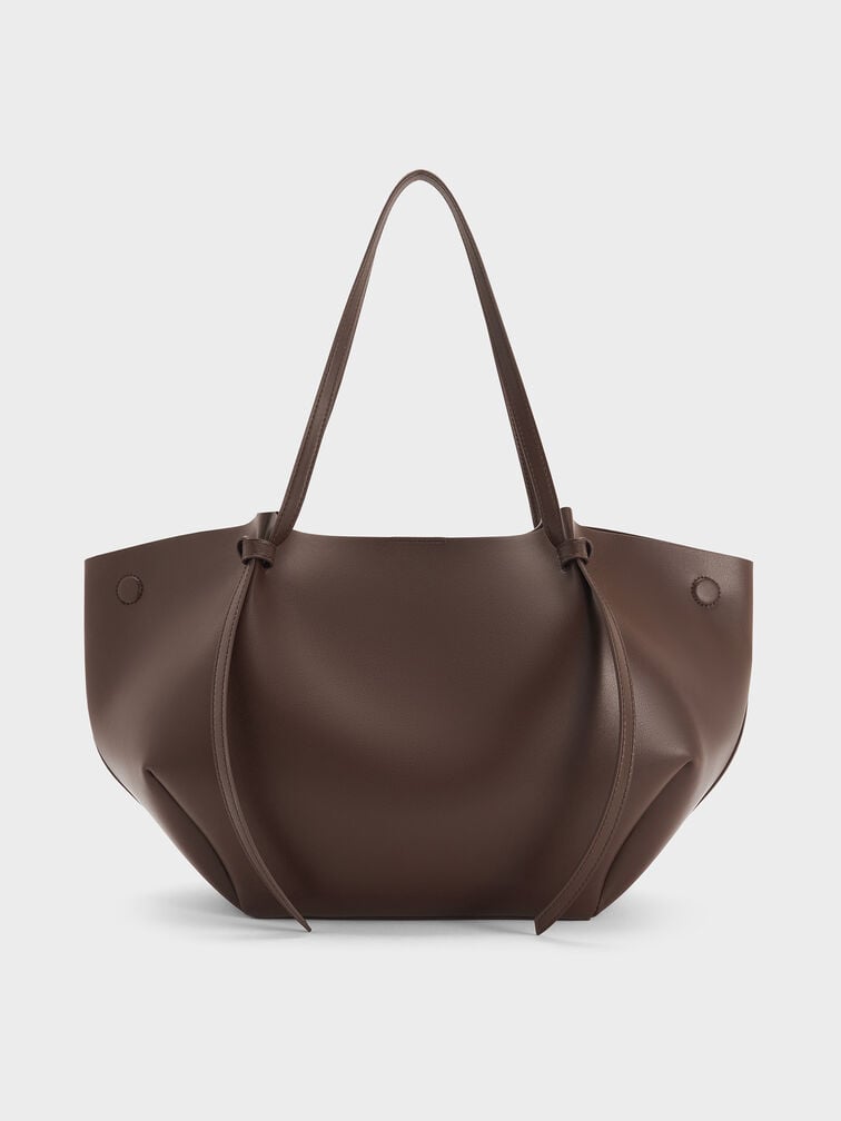 Xl Calla Tote Bag - Espresso Brown — view 1
