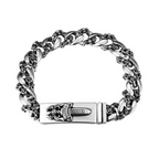 Chrome Hearts DAGGER ID FANCY LINK CLIP BRACELET 9 — view 1