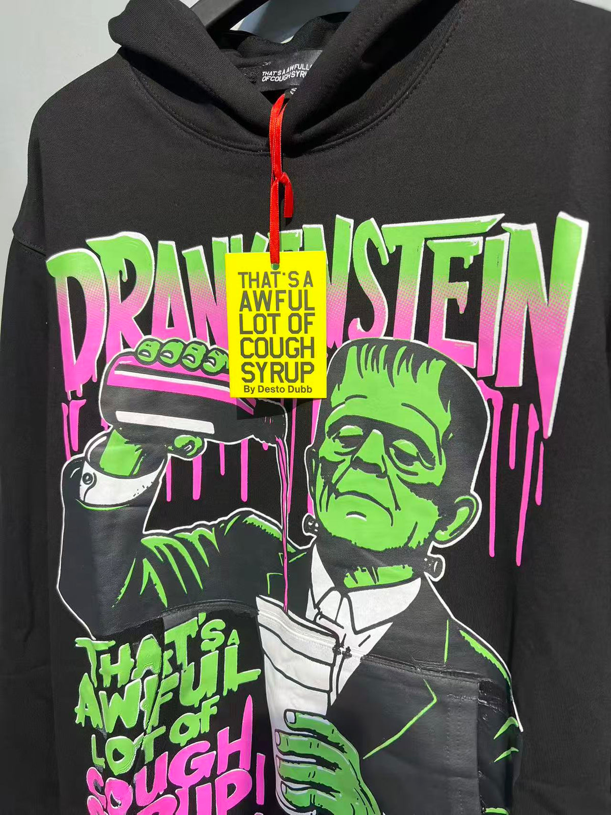 That's A Awful Lot Of Cough Syrup Classic Hoodie — view 8