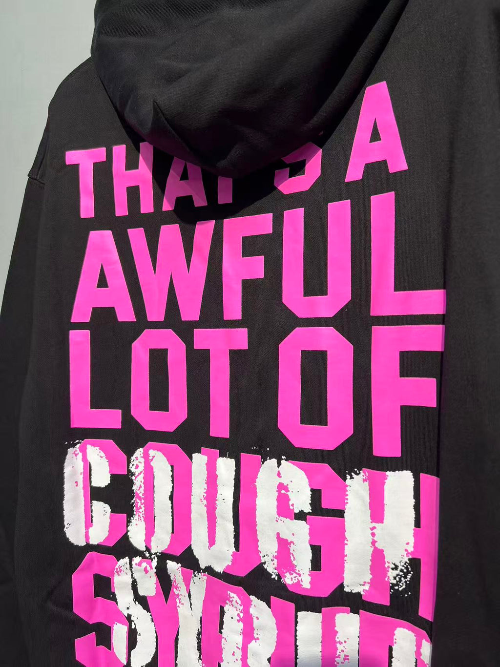 That's A Awful Lot Of Cough Syrup Classic Hoodie — view 9