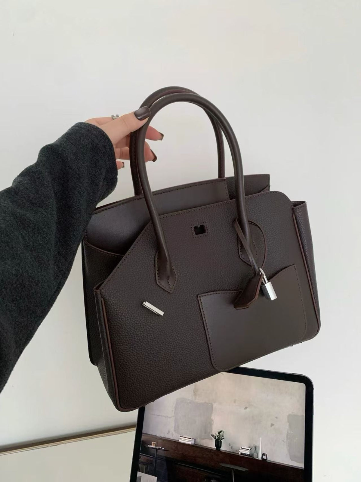 Limited Edition Hermes Birkin Desordre Handbag — view 5