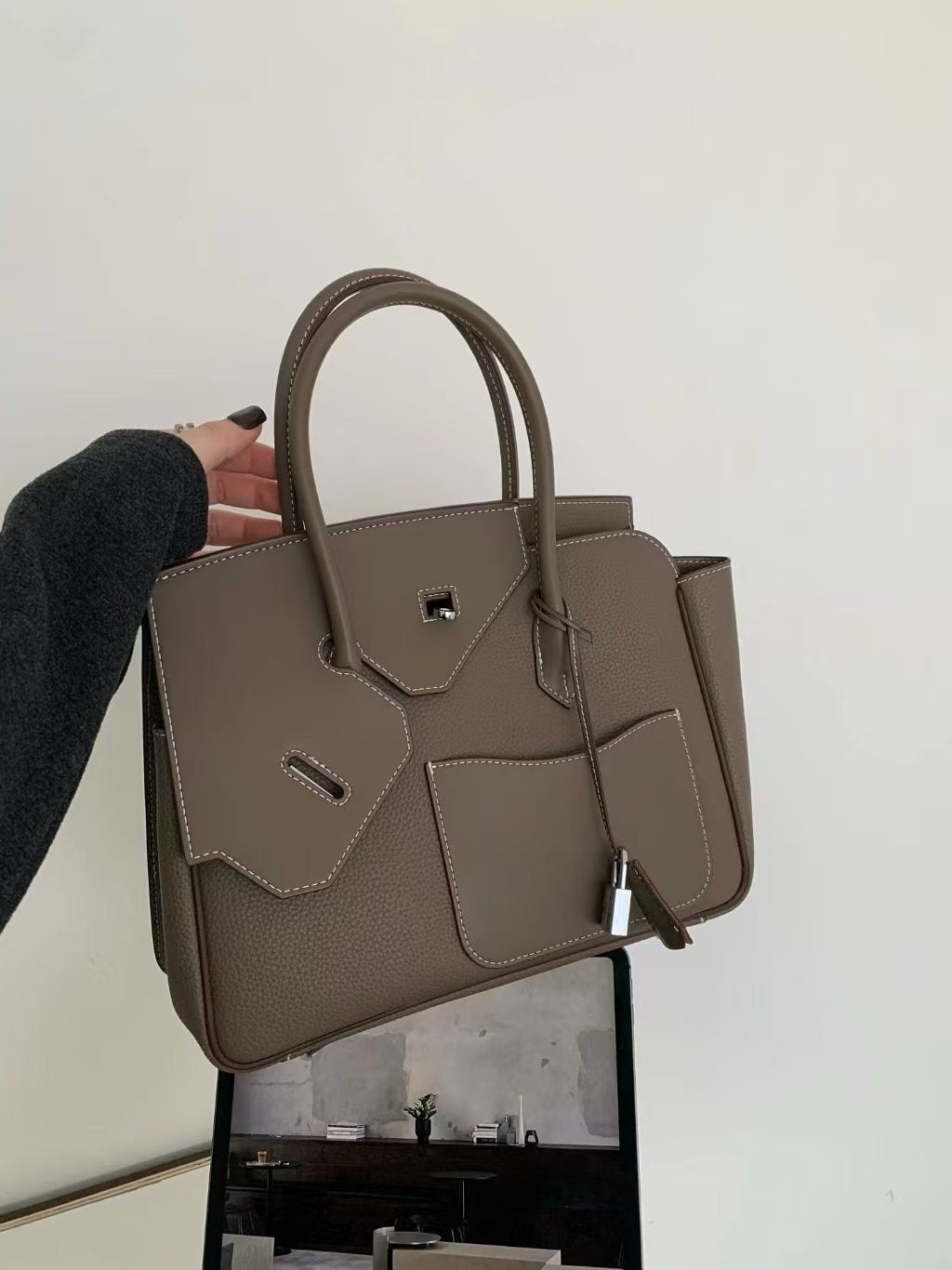 Limited Edition Hermes Birkin Desordre Handbag — view 8