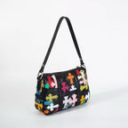 Chrome Hearts Silver Filigree Multicolor Patch Lyon Bag — view 2