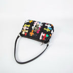 Chrome Hearts Silver Filigree Multicolor Patch Lyon Bag — view 4