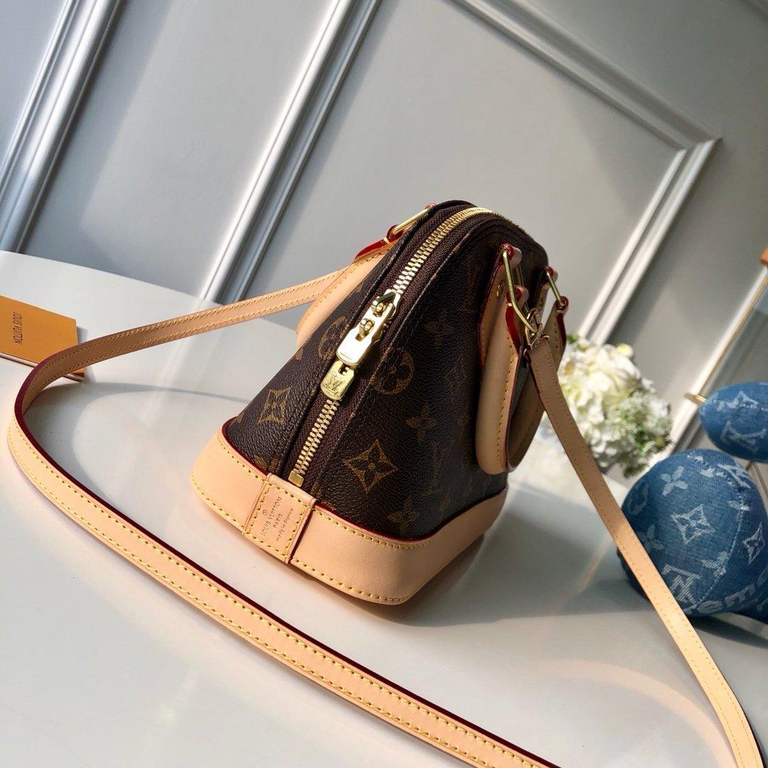 Louis Vuitton Alma BB Monogram Handbag — view 3