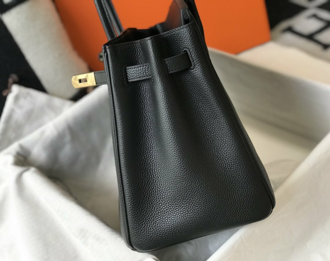Hermes Handle Bag 30cm Black — view 6