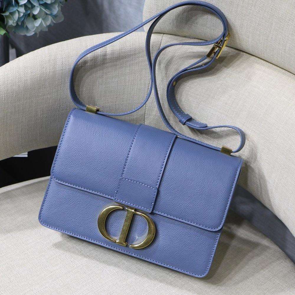 Dior 30 Montaigne Bag - Blue-Gray — view 1