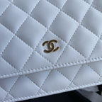 Chanel Wallet On Chain WOC White — view 8