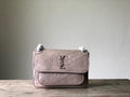YSL Niki 2830 Shoulder Bag - Grey, 28 cm — view 6