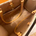 Louis Vuitton OnTheGo MM Tote Bag Monogram Dune Cruise — view 9