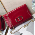 Dior 30 Montaigne Pouch - Cherry Red — view 1