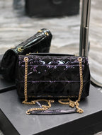 YSL Jaime Patent Black Bag — view 2