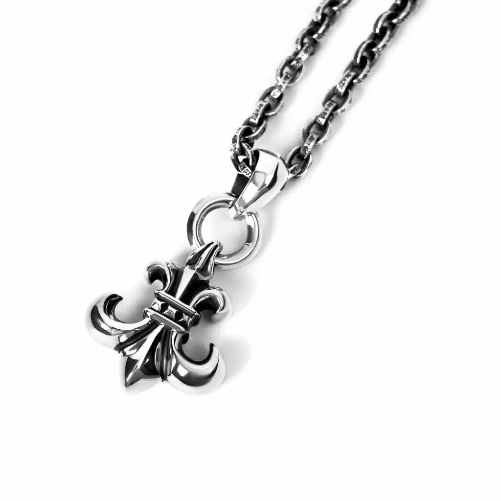 Chrome Hearts BS FLEUR PENDANT WITH BAIL — view 3
