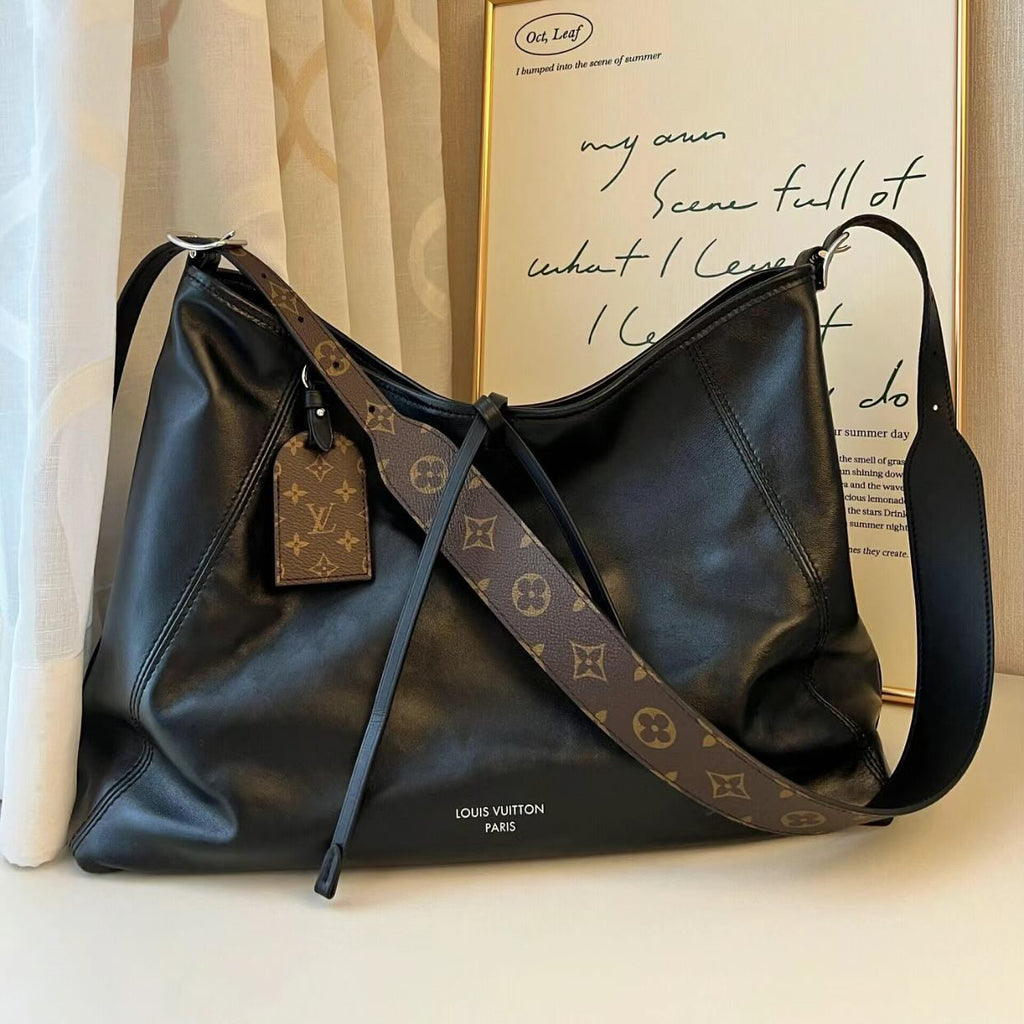 Louis Vuitton Carryall Cargo Handbag - Black — view 2