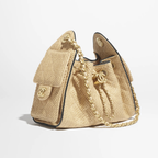 Chanel 25 Mini Handbag Braided Raffia — view 2