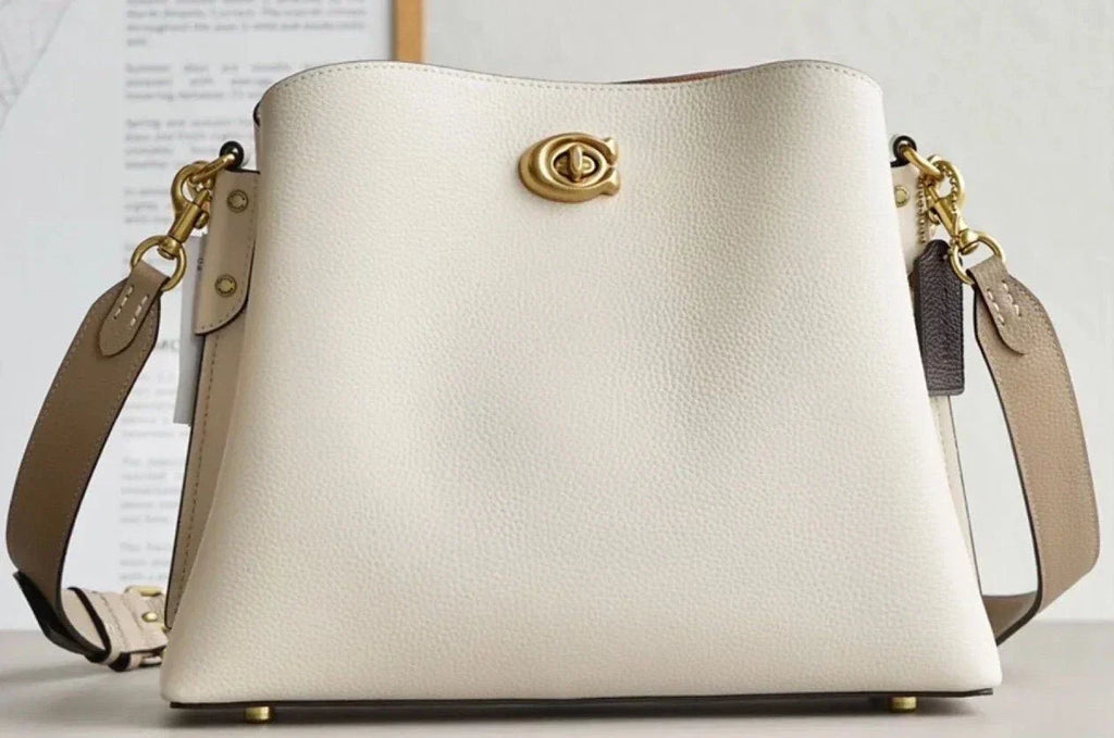 Coach Willow Shoulder Bag White Women's Bags — view 1