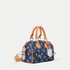 LV Speedy 18 Bandoulière Handbag - Blue — view 2