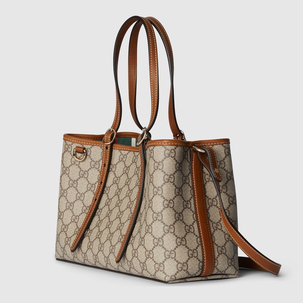 Gucci GG Emblem Medium Tote Bag — view 2