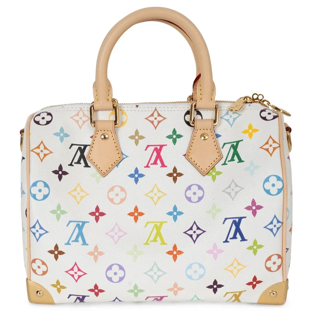 LV x Takashi Murakami Speedy Soft 30 Handbag — view 2