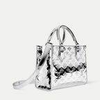LV OnTheGo PM Silver Tote Bag — view 2