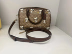 Coach x Peanuts Rowan Satchel Bag Signature Canvas — view 5
