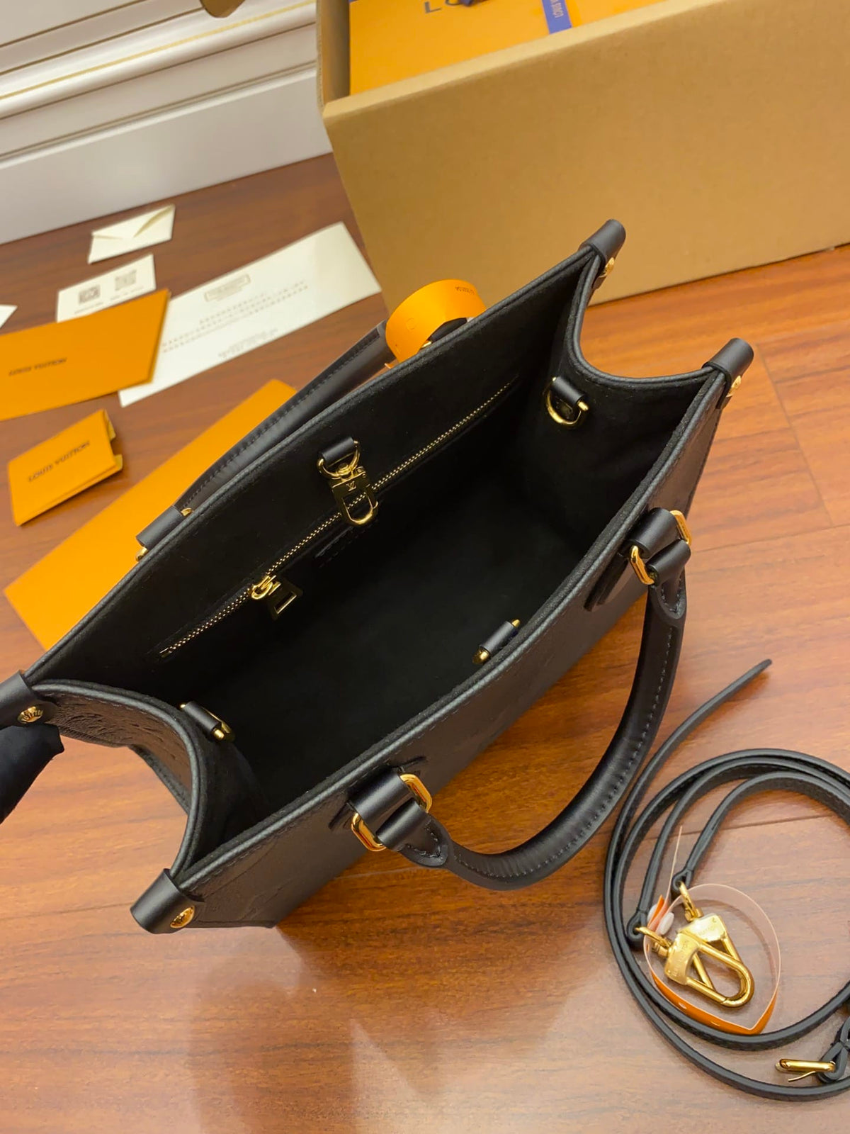 Louis Vuitton LV OnTheGo PM Handbag - Black — view 2