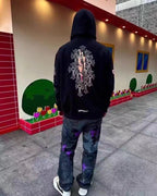 Chrome Hearts New Zip Up Hoodie 8660 — view 2