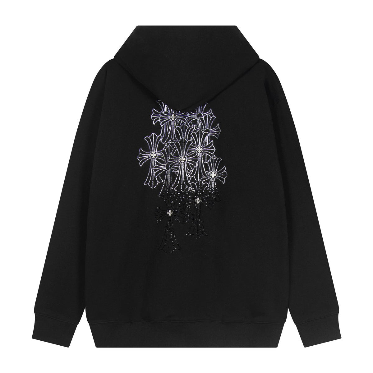 Chrome Hearts New Zip Up Hoodie -TQ02 — view 3