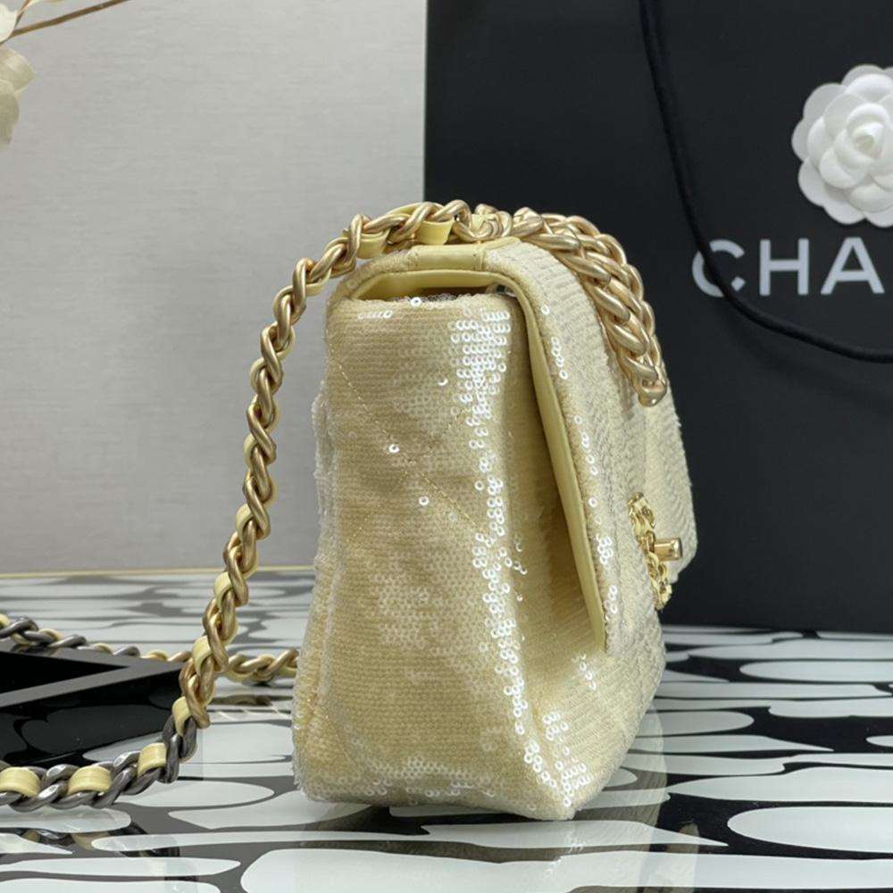 Chanel 19 Sequin Flap Bag — view 3