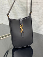 YSL Le 5 a 7 Mini Black Bag — view 1