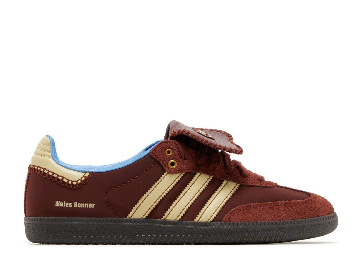 Adidas Samba Wales Bonner X Samba Nylon Fox Brown Revered Footwear — view 1